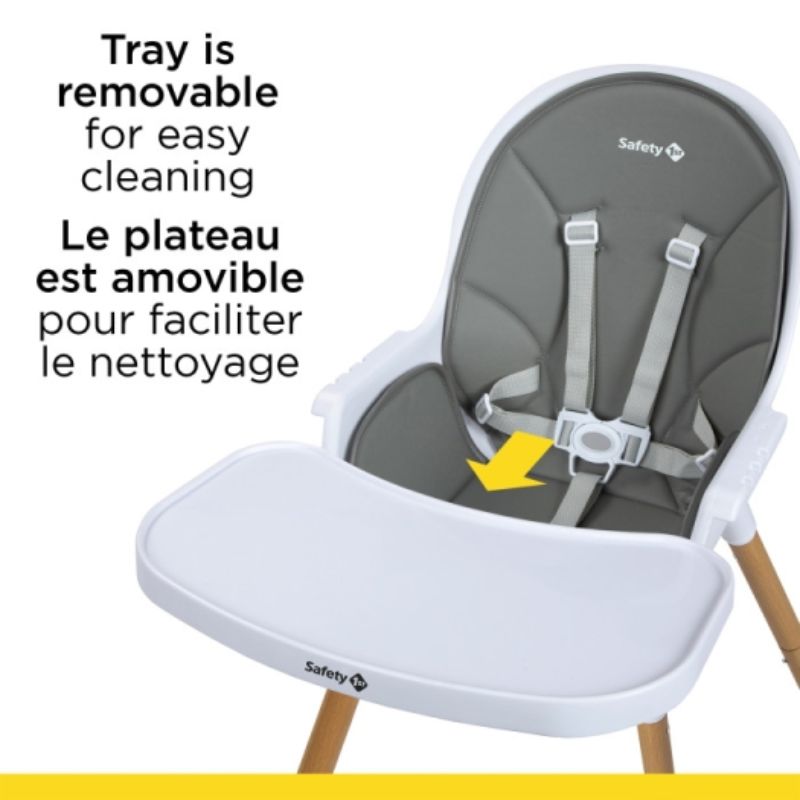 Avista High Chair - Grey Rabbit