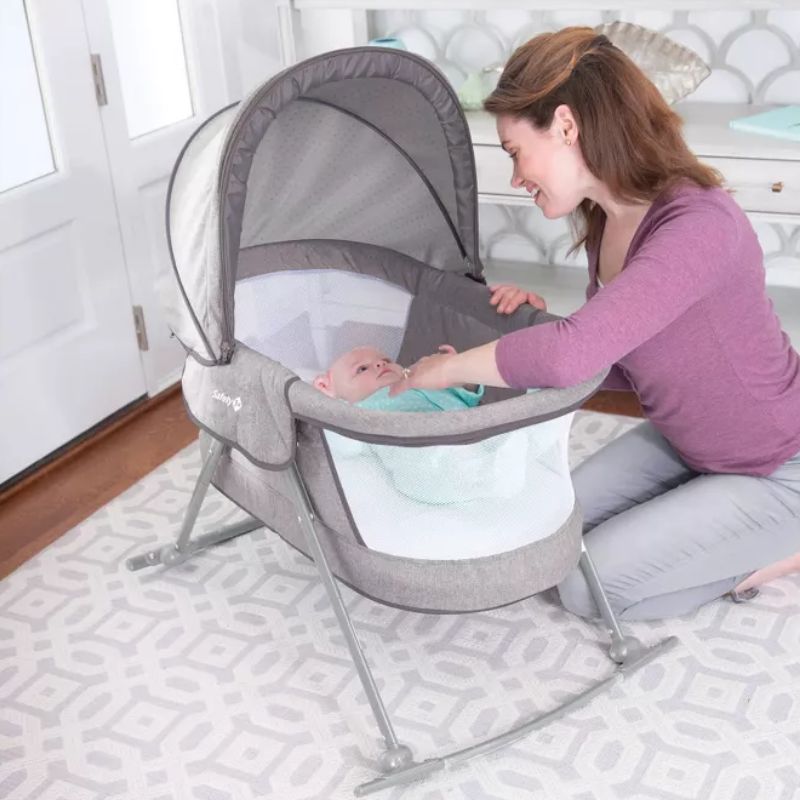 Nap n Go Rocking Bassinet - Nightfall