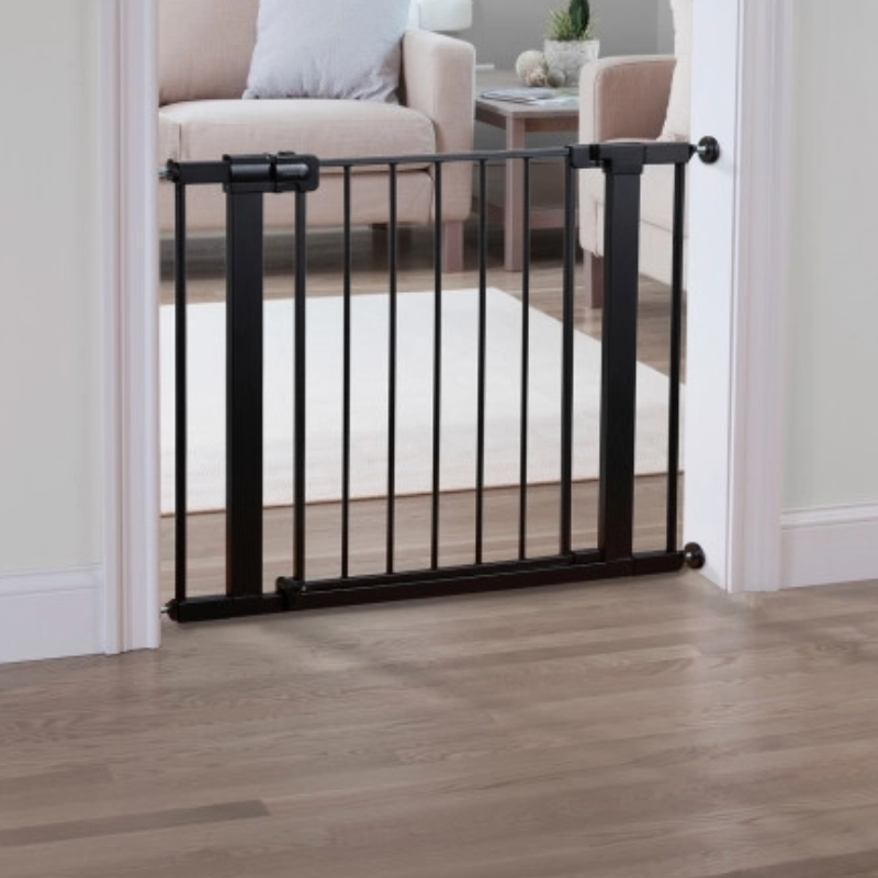 Easy Install Walk Through Metal Gate | Snuggle Bugz | Canada's Baby Store