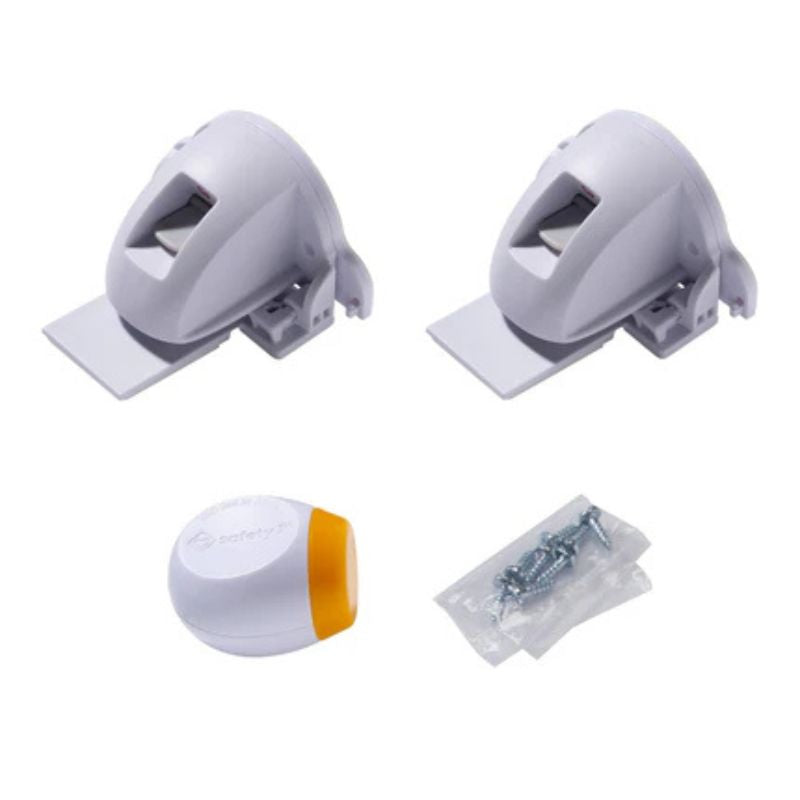 Adhesive Magnetic Locking System