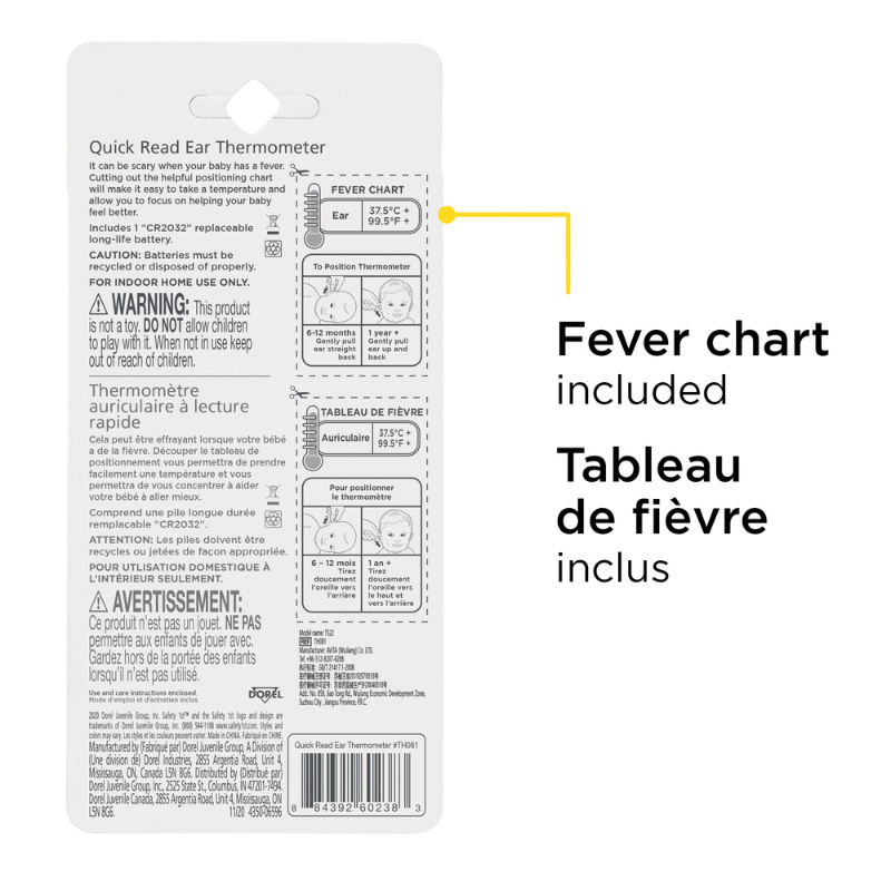 Quick Read Ear Thermometer