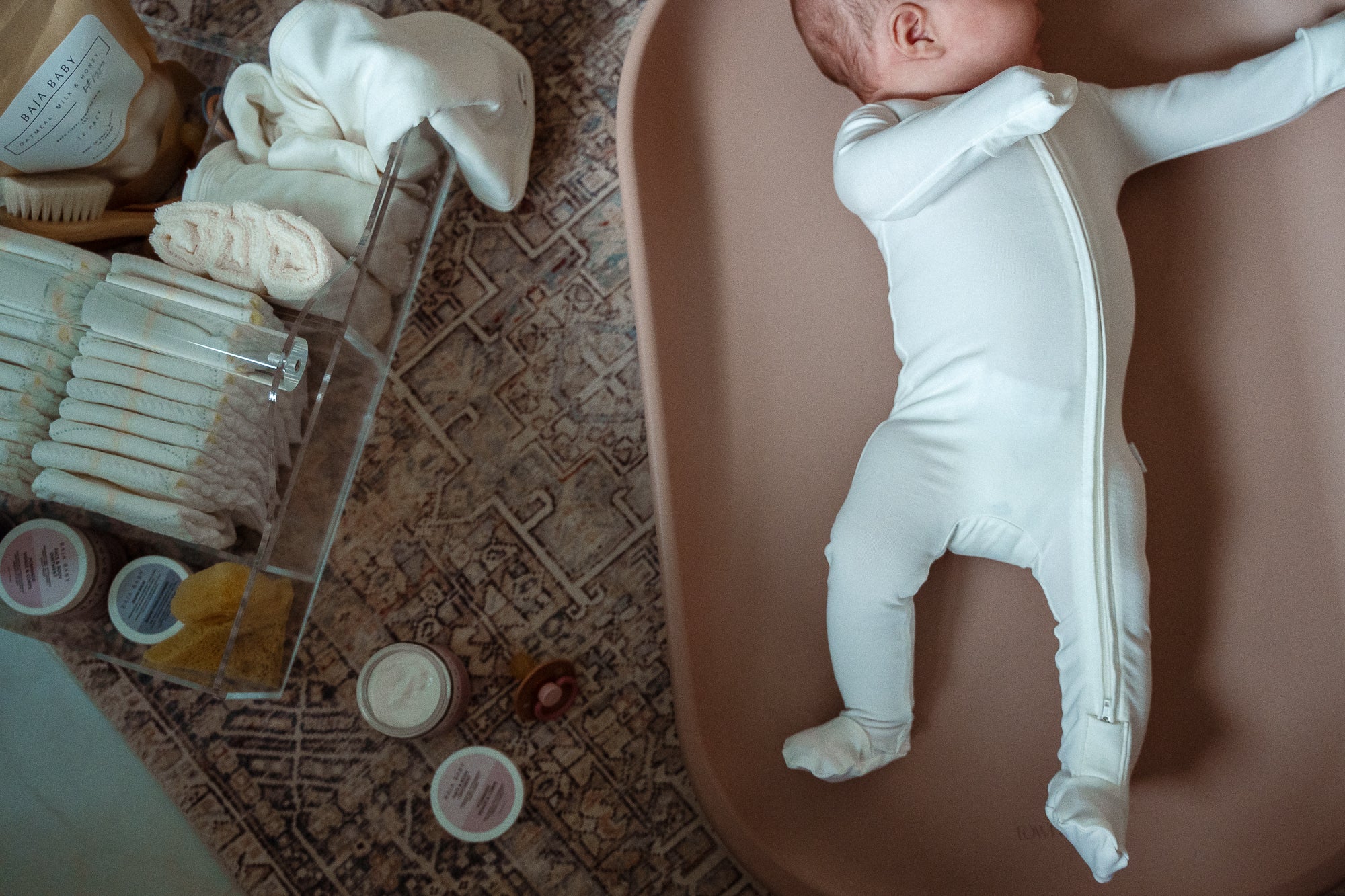 Cotton Footed Sleeper - Solids