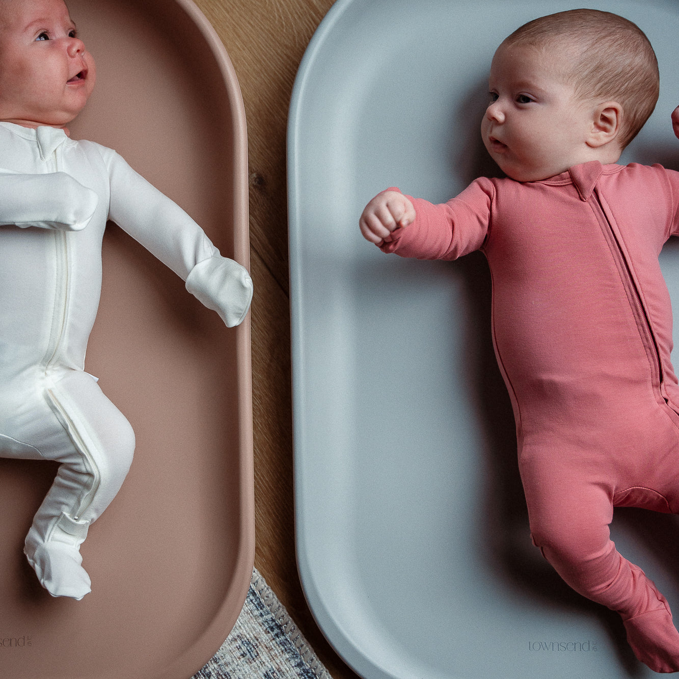 Cotton Footed Sleeper - Solids