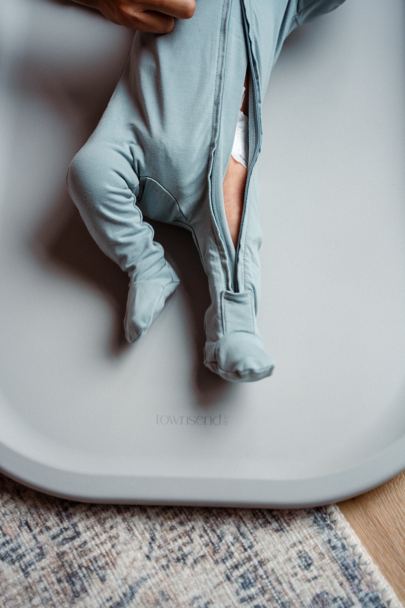 Cotton Footed Sleeper - Solids