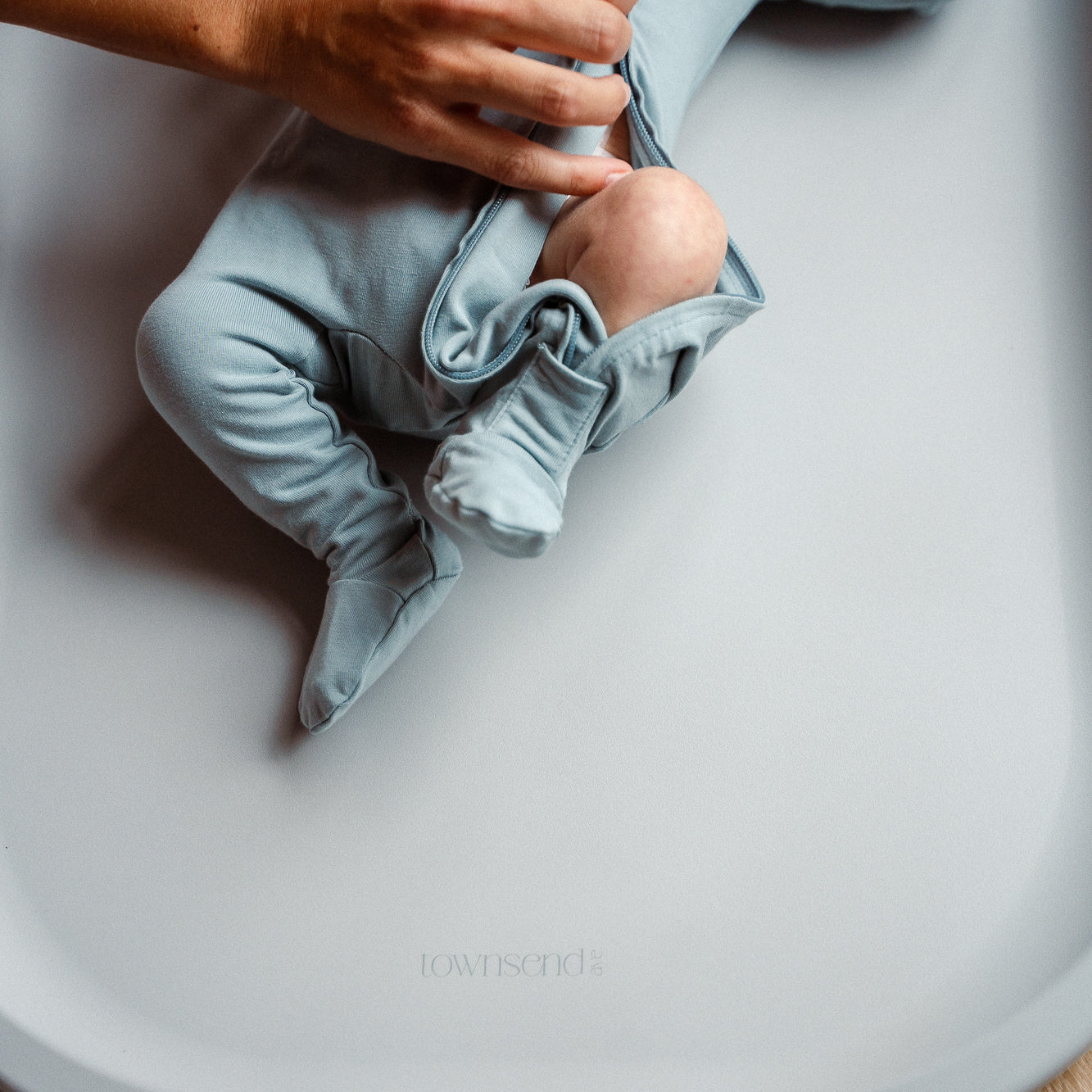 Cotton Footed Sleeper - Solids