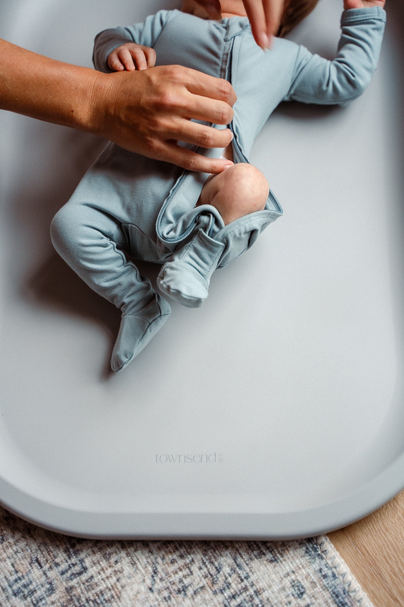 Cotton Footed Sleeper - Solids