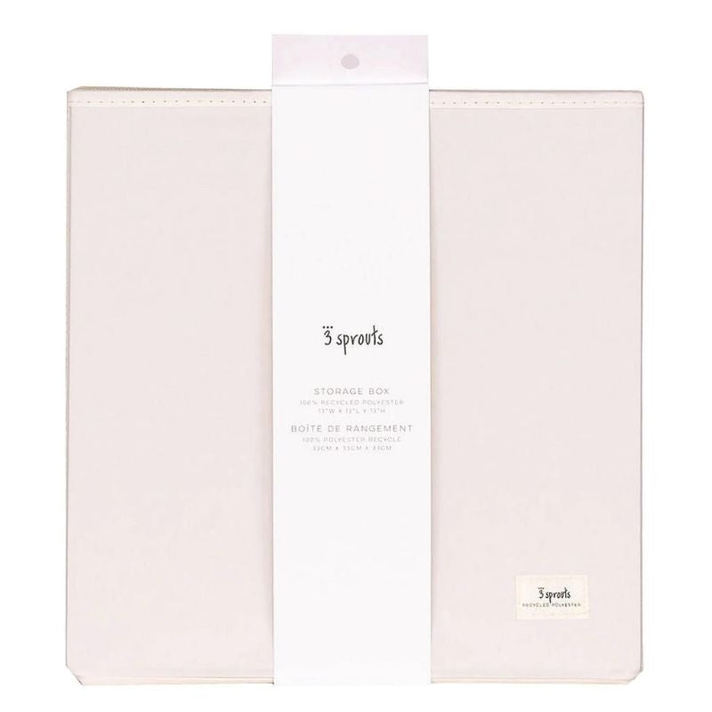 Recycled Storage Box Cream