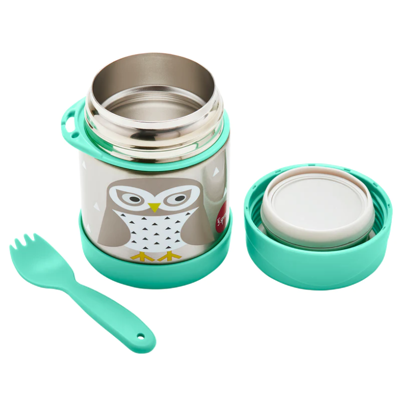 Stainless Steel Food Jar & Spork