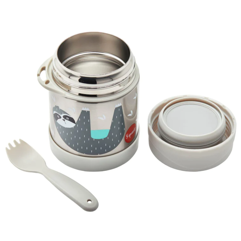 Stainless Steel Food Jar & Spork