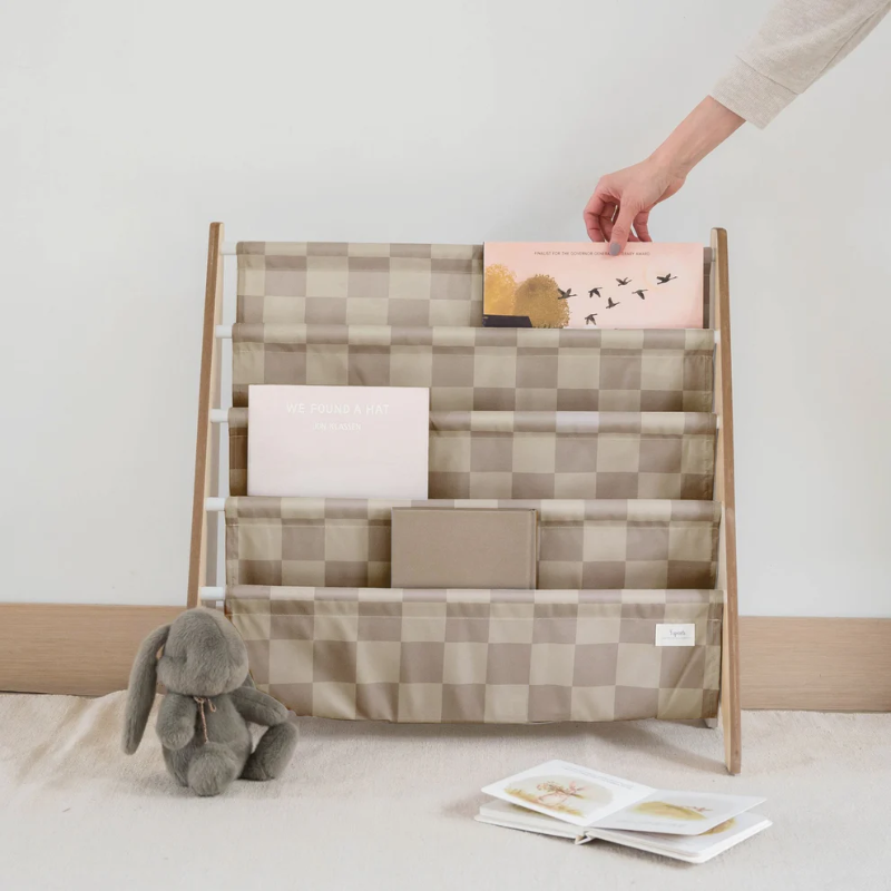 Recycled Fabric Book Rack