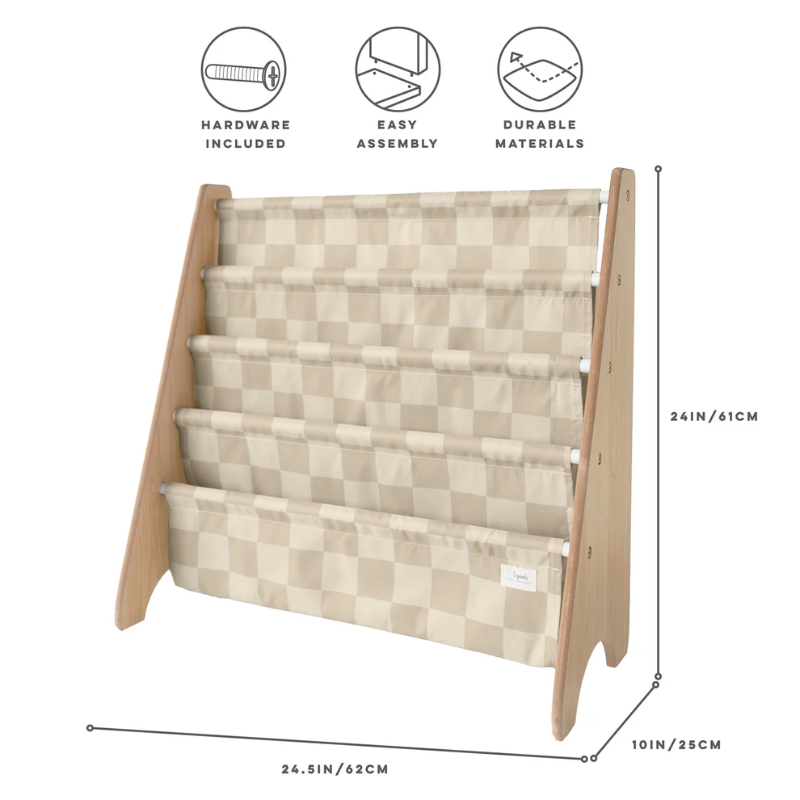 Recycled Fabric Book Rack