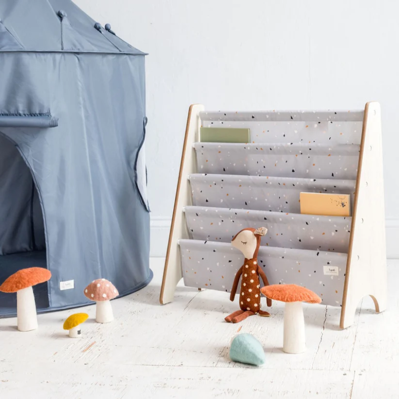 Recycled Fabric Book Rack