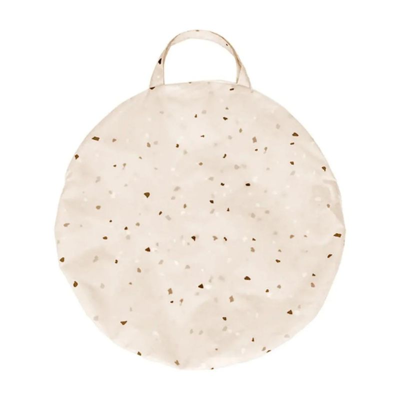 Recycled Fabric Play Tent Terrazzo Cream