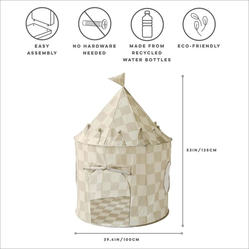 Recycled Fabric Play Tent