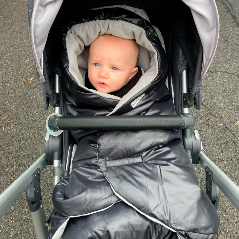 Nido Infant Wrap Quilted Black