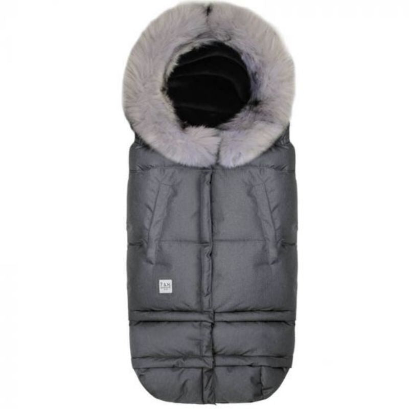 Blanket 212 Evolution - Micro Fleece Faux Fur Grey Tundra