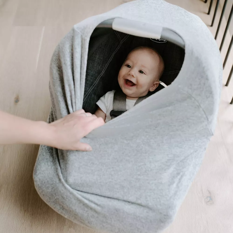 Aden Anais Multi use Snuggle Knit Cover Heather Grey