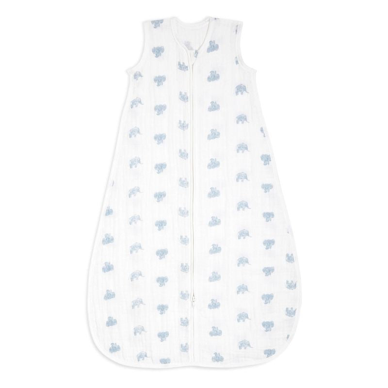 Cotton Muslin Light Sleeping Bag - 1.0T Animal Kingdom