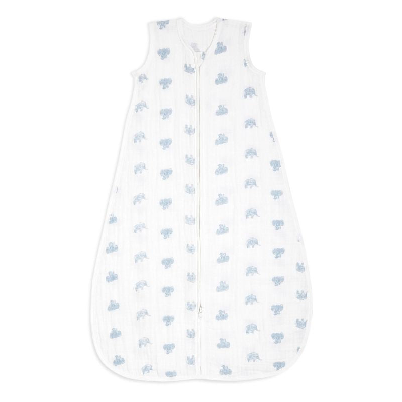 Cotton Muslin Light Sleeping Bag - 1.0T Animal Kingdom