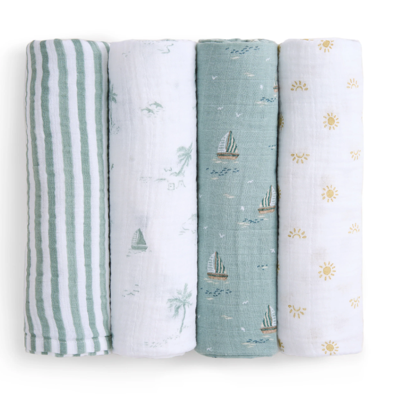 Organic Muslin Swaddle Blankets