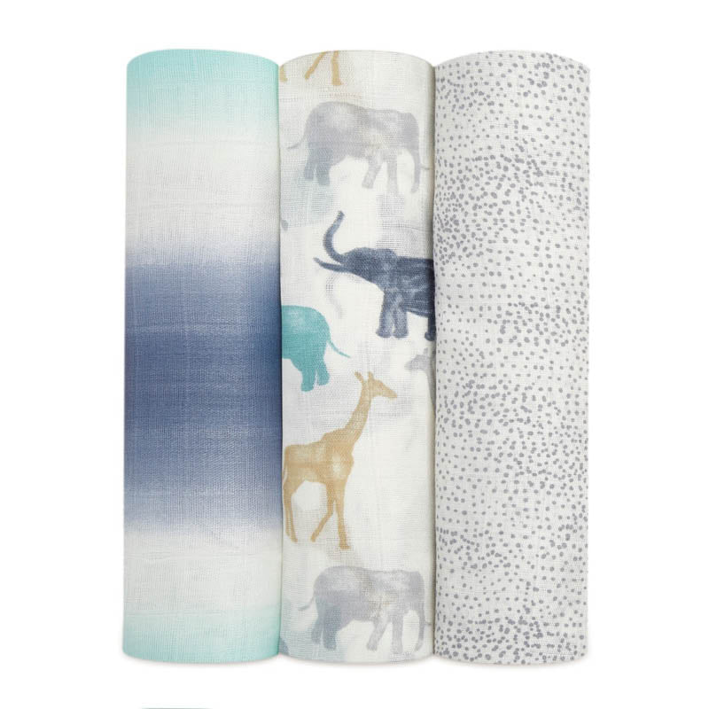 Silky Soft Swaddles - 3 pack