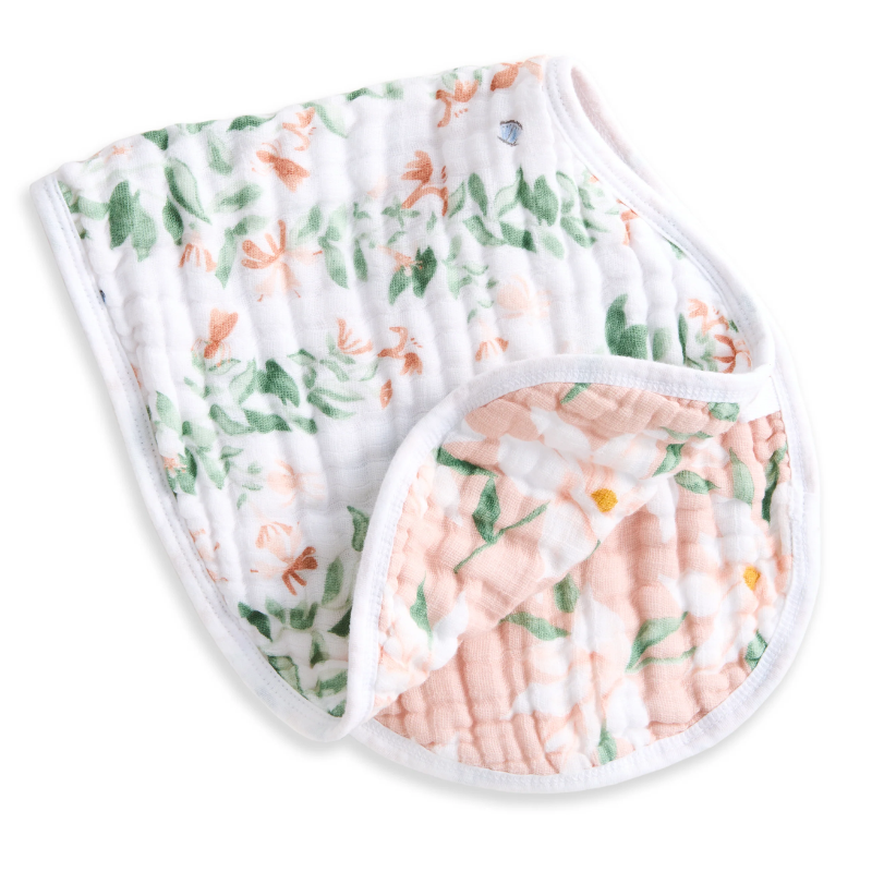 Cotton Muslin Burpy Bib