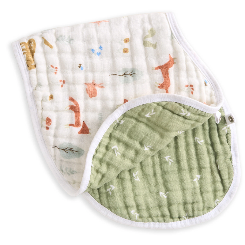 Cotton Muslin Burpy Bib