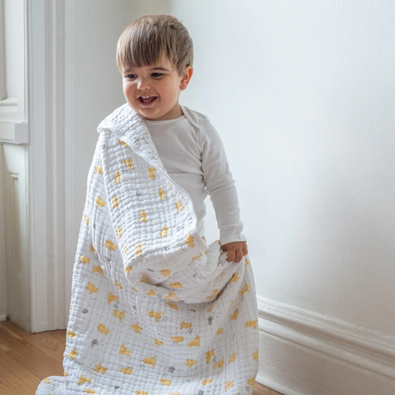 Essentials Cotton Muslin Blanket
