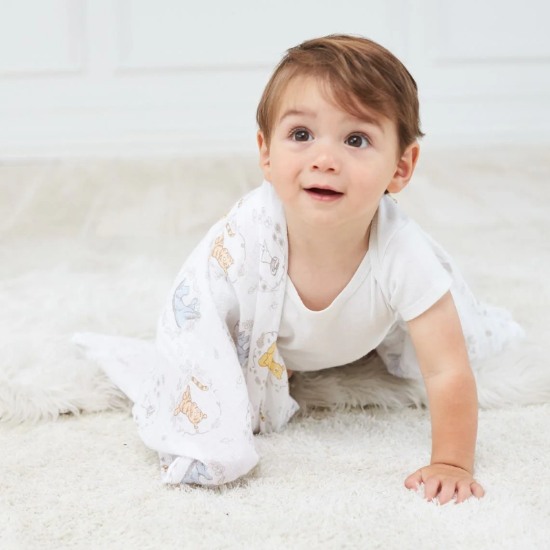 Cotton Muslin Swaddles - 4 Pack