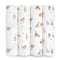 Cotton Muslin Swaddles - 4 Pack