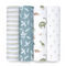 Cotton Muslin Swaddles - 4 Pack