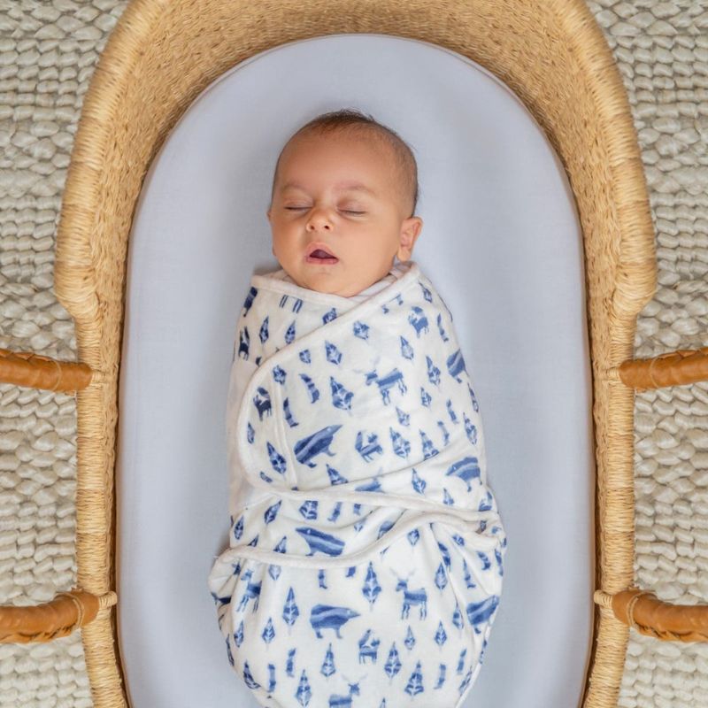 Essentials Wrap Swaddle - 3 Pack Scandinavian Sky