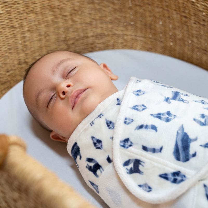 Essentials Wrap Swaddle - 3 Pack Scandinavian Sky