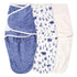 Essentials Wrap Swaddle - 3 Pack Scandinavian Sky