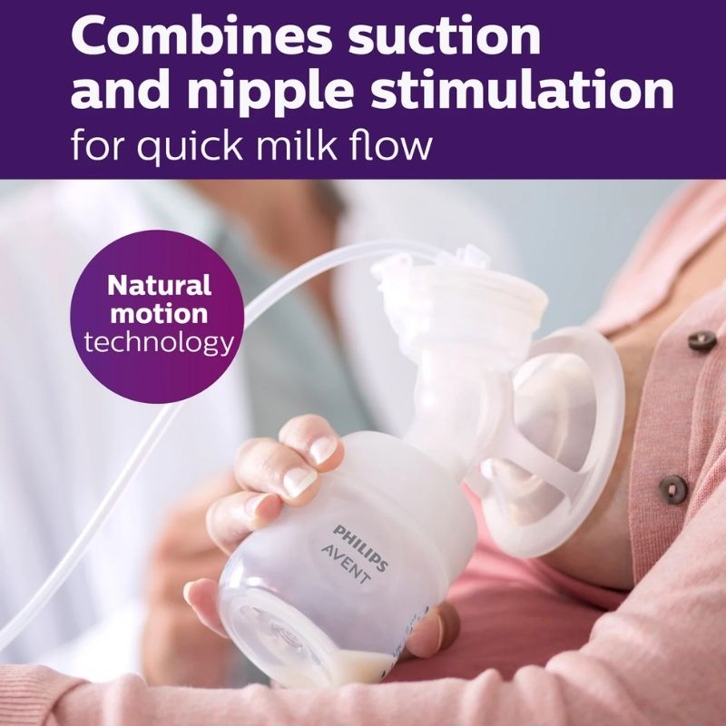 Electric Breast Pump With Advanced Natural Motion Technology