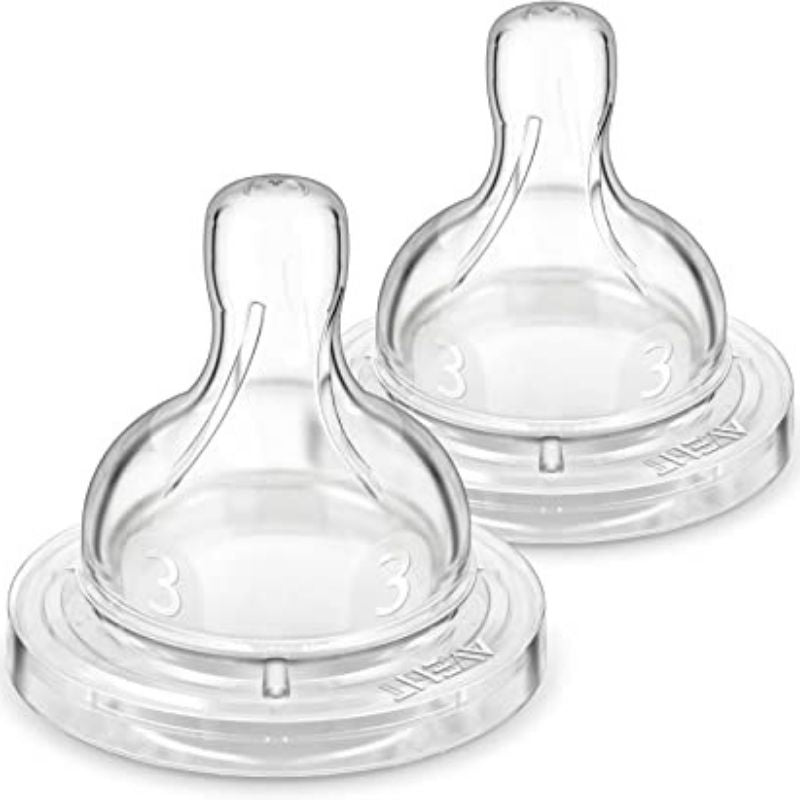 Anti-Colic Baby Bottle Nipple - 2 Pack