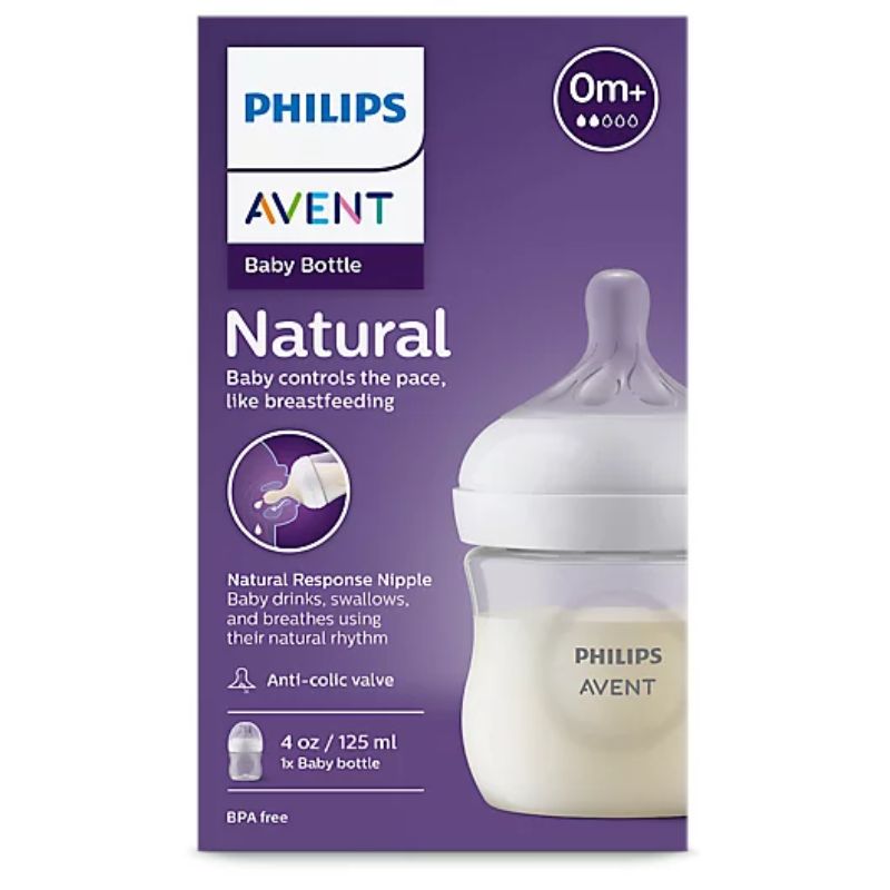 Natural Bottle Clear - 2 Pack 4oz