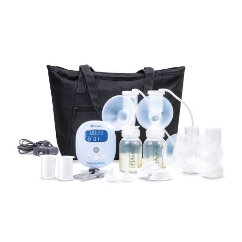 Mya Joy Plus Double Electric Breast Pump with Rechargeable Battery with Tote