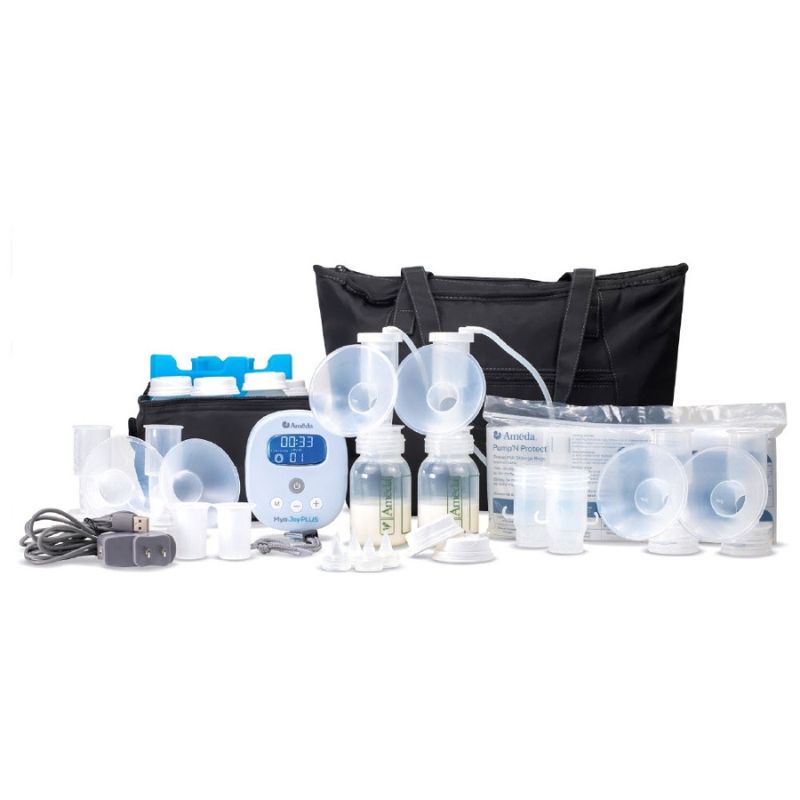 Mya Joy PLUS Rechargeable and Portable Double Breast Pump with Tote