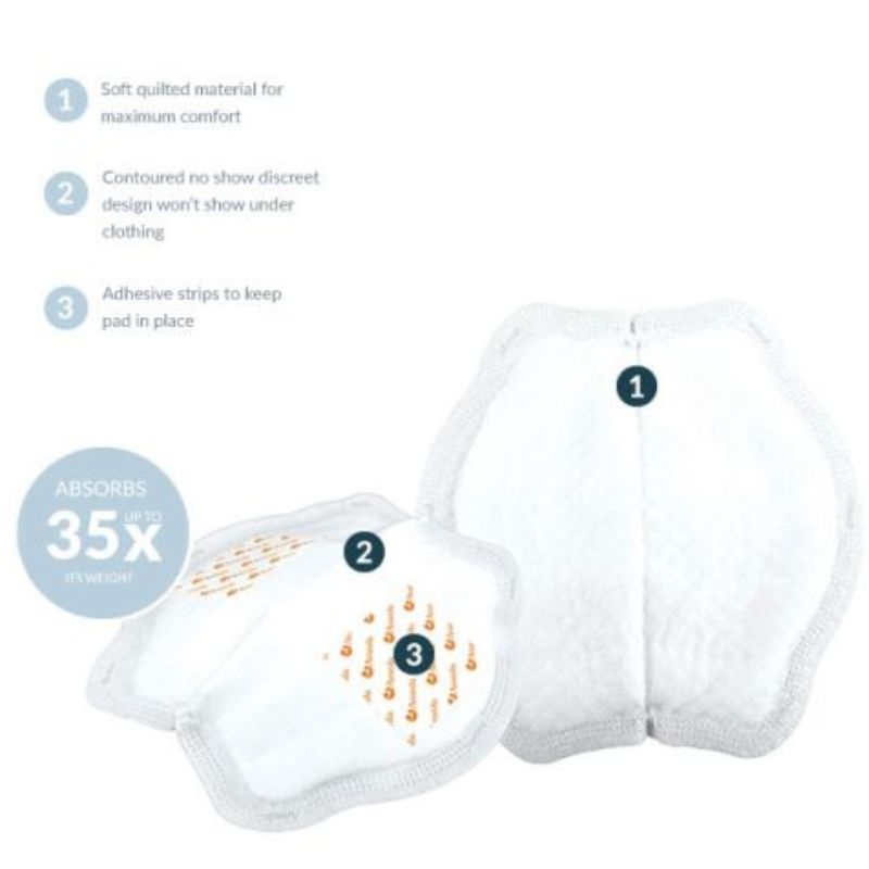 Moistureguard Nursing Pads - 50 Pack