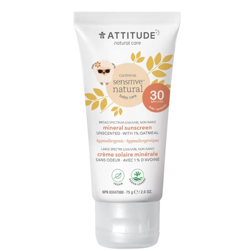  Sensitive Skin Baby & Kids Mineral Sunscreen SPF 30