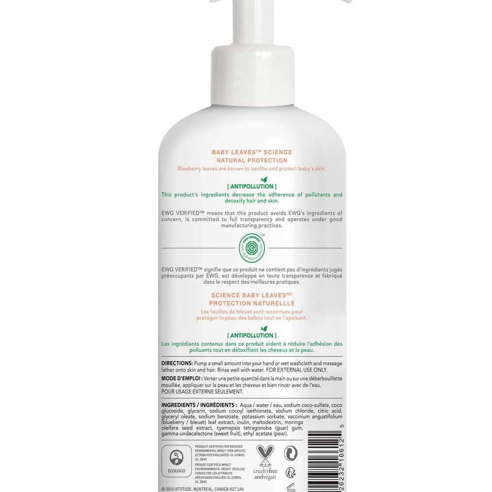 2-in-1 Natural Shampoo & Body Wash Pear Nectar