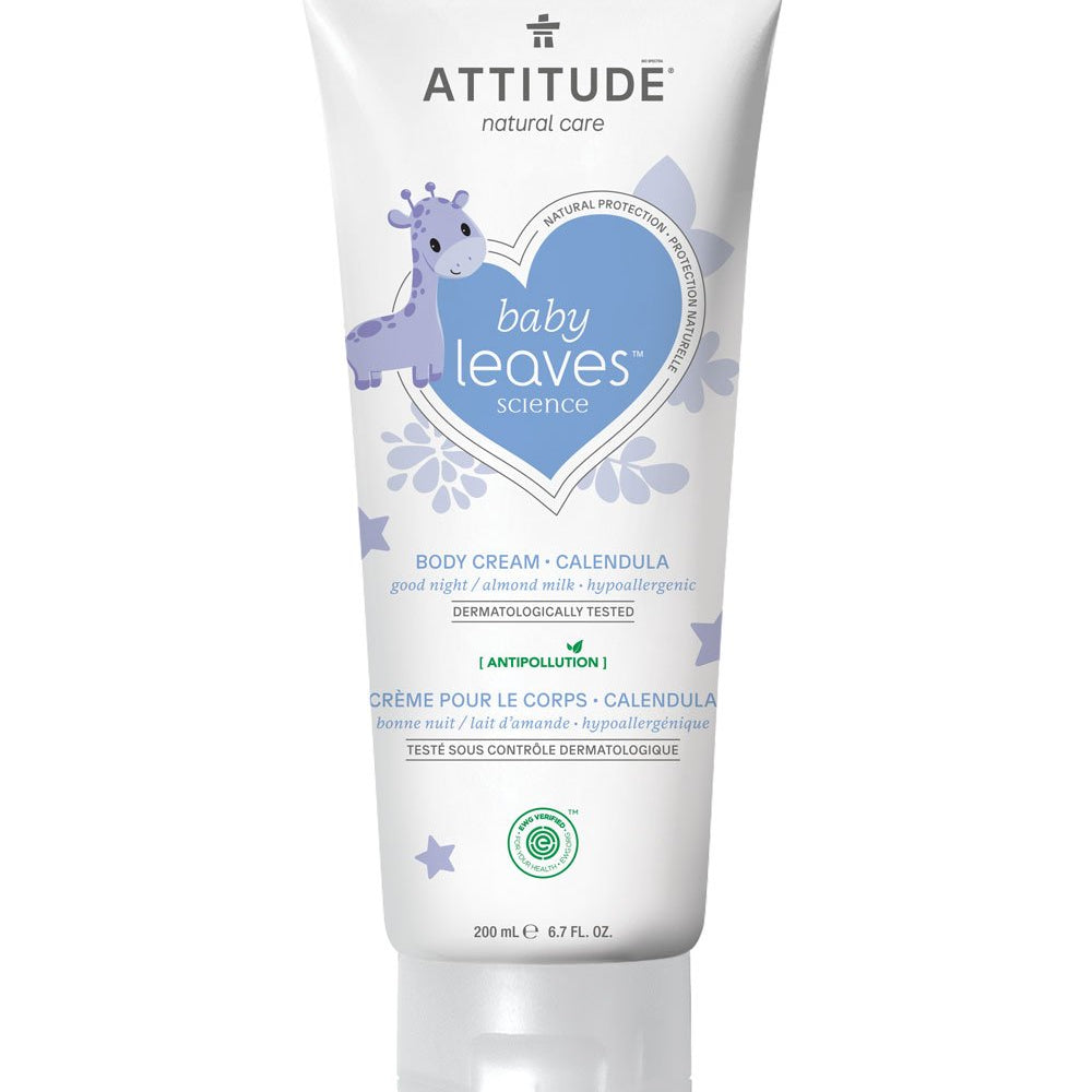 Calendula Natural Body Cream Almond Milk