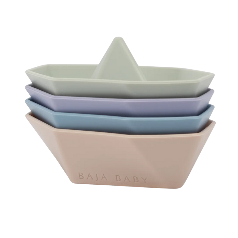 Silicone Stackable Bath Boats