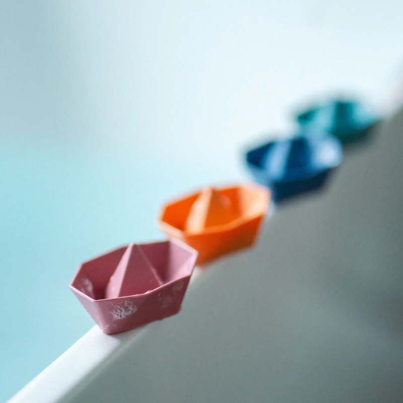 Silicone Stackable Bath Boats