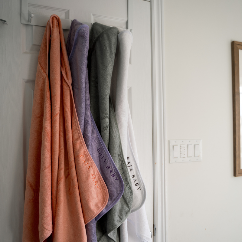 Bamboo/Cotton Hooded Towels