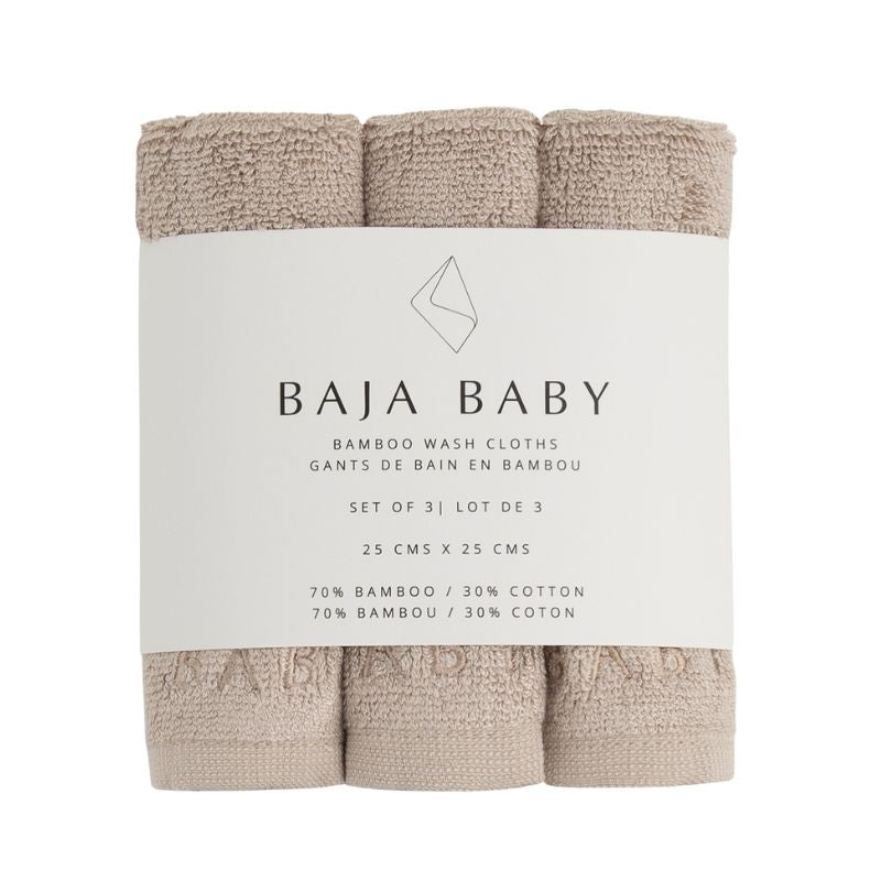 Wash Cloths - 3 Pack