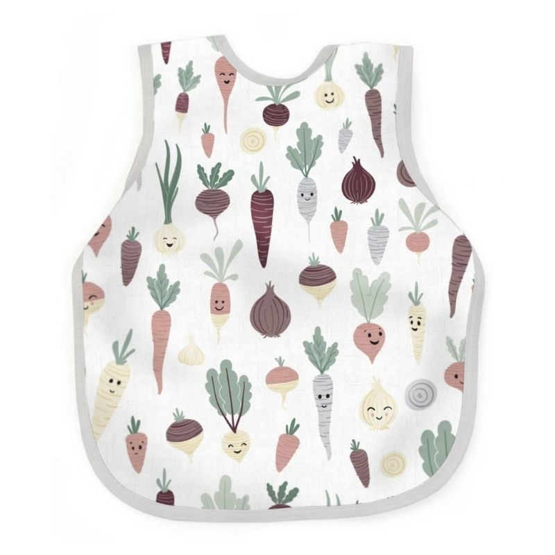 ezCLEAN Bapron Toddler Bib Root Vegetables