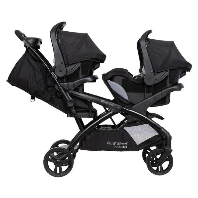 sit and stand vs double stroller Sit N' Stand Double 2.0 Stroller | Snuggle Bugz