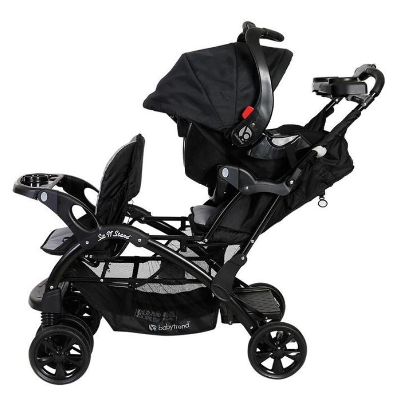 Baby trend sit n stand double discount deluxe tandem stroller